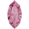 4231 Swarovski Crystal Light Rose Pink 6x3mm Navette Rhinestones 6 Dozen